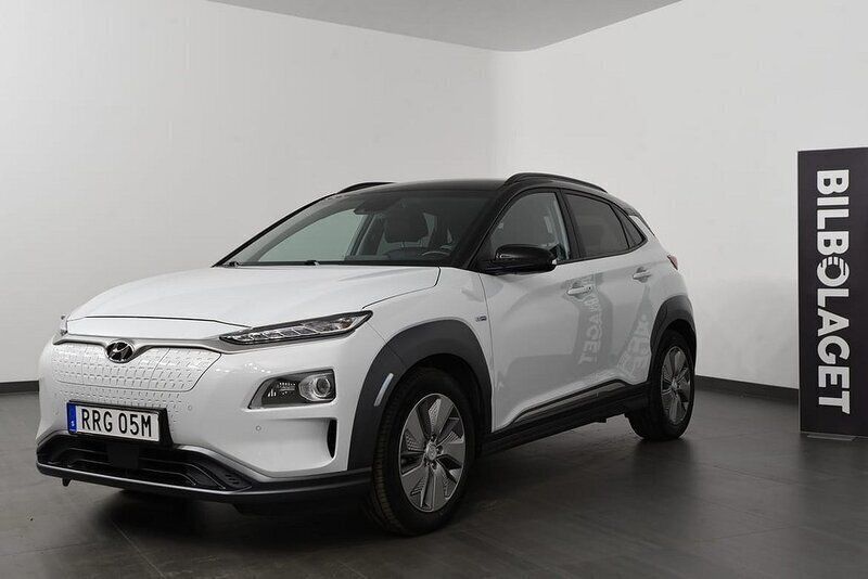 Vit Begagnad 2020 Hyundai Kona Advanced SUV | 238 500 kr (Marknadspris) - Bild 1/4