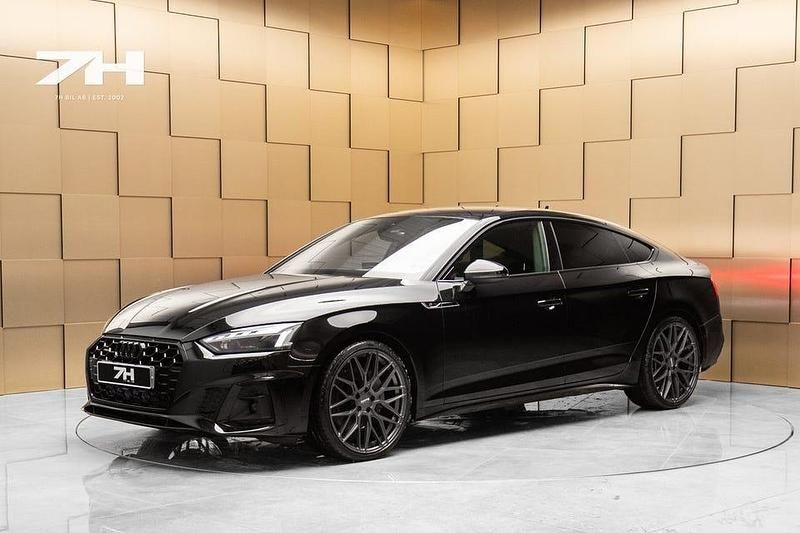 Begagnad Audi A5 Sportback S-Line 265 HK (194 kW) 2021 Svart Halvkombi