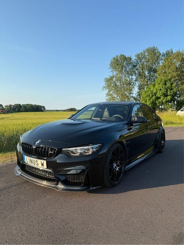 Svart Begagnad 2018 BMW M3 Competition Edition Sedan | 730 000 kr - Bild 1/4