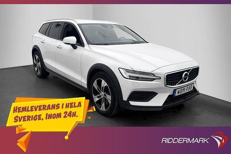 Vit Begagnad 2020 Volvo V60 CC Kombi | 269 900 kr (Marknadspris) - Bild 1/3