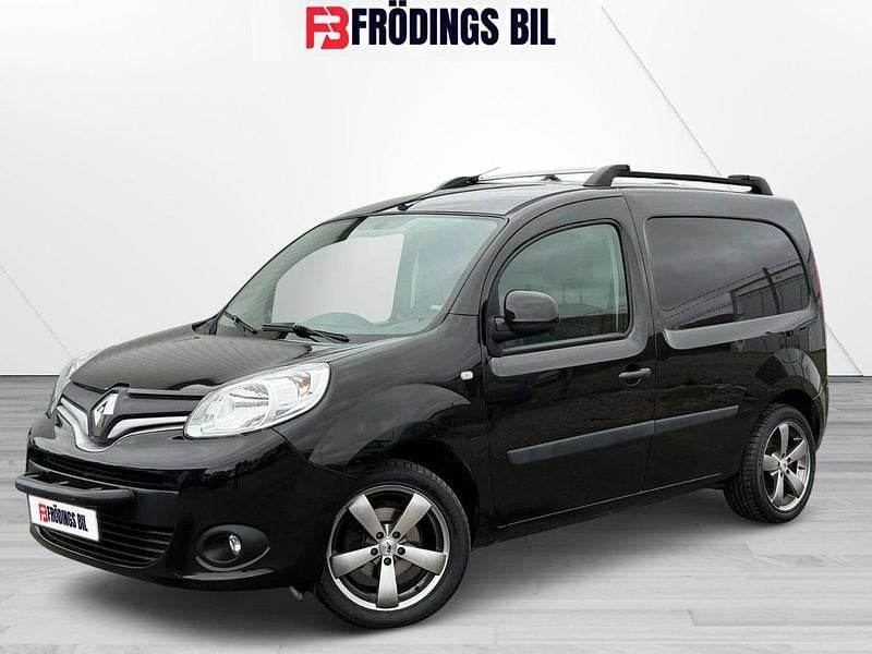 Svart Begagnad 2017 Renault Kangoo Minibuss | 84 900 kr (Marknadspris) - Bild 1/4