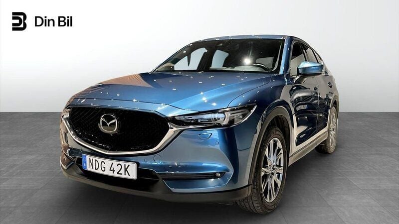 Blå Begagnad 2019 Mazda CX-5 Optimum SUV | 234 900 kr (Bra pris) - Bild 1/4