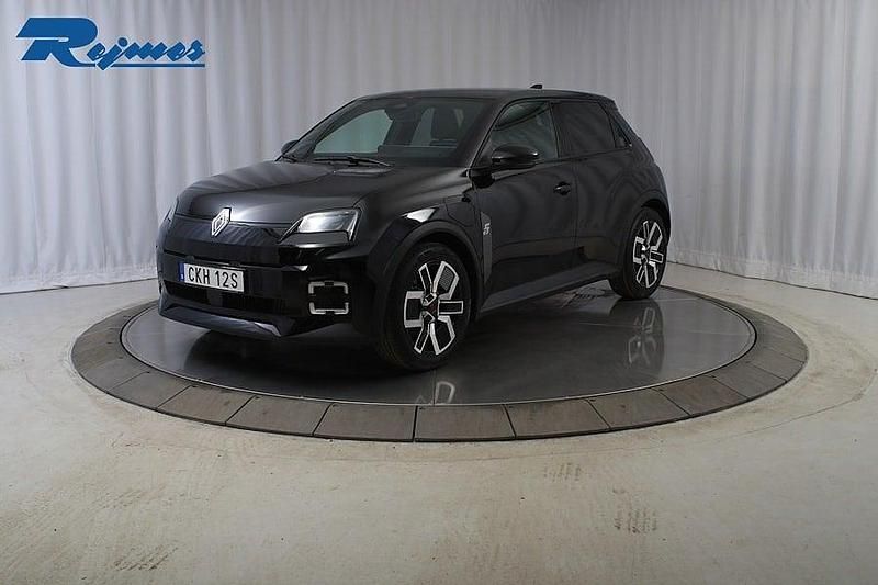 Svart Ny 2025 Renault 5 E-Tech Techno Halvkombi | 408 800 kr (Marknadspris) - Bild 1/4