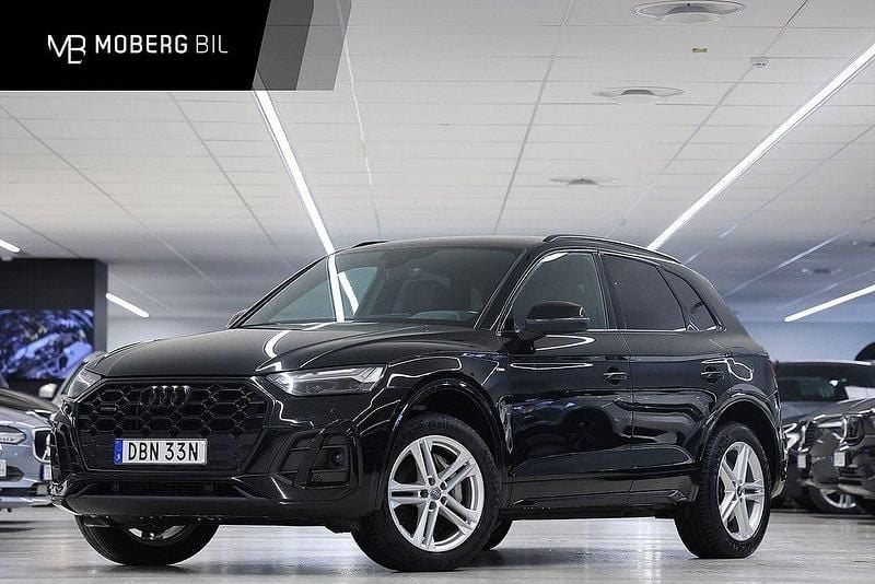 Svart Begagnad 2021 Audi Q5 S-Line SUV | 409 900 kr (Dyr) - Bild 1/3