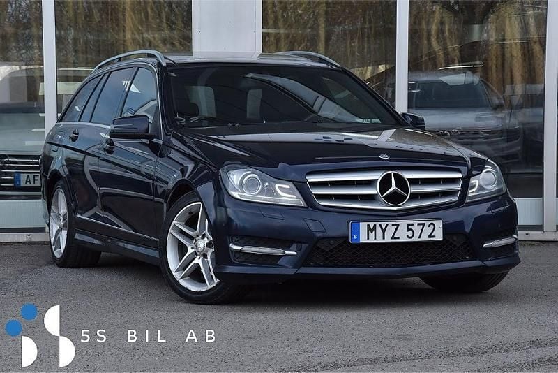 Blå Begagnad 2012 Mercedes C220 AMG Kombi | 64 900 kr (Bra pris) - Bild 1/2