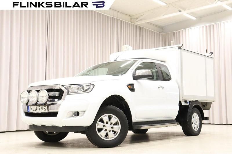 Vit Begagnad 2018 Ford Ranger Pickup | 199 800 kr (Superpris) - Bild 1/4