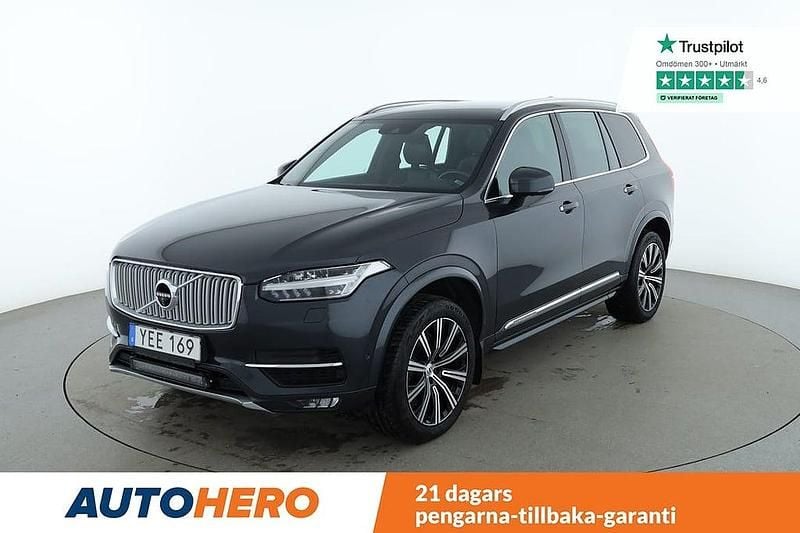 Grå Begagnad 2016 Volvo XC90 Inscription SUV | 321 000 kr (Bra pris) - Bild 1/4