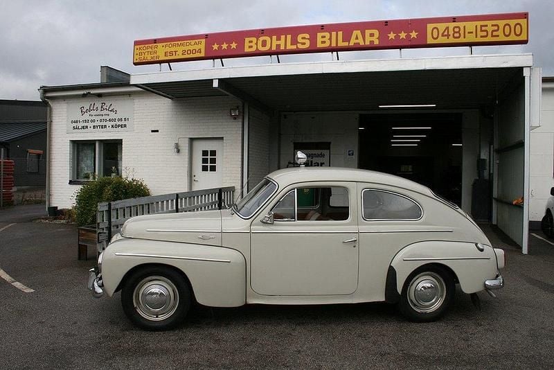 Vit Begagnad 1960 Volvo PV544 Sedan | 89 000 kr - Bild 1/4