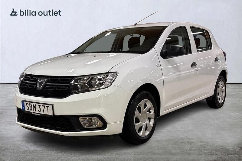 Vit Begagnad 2019 Dacia Sandero Halvkombi | 74 900 kr (Marknadspris) - Bild 1/3