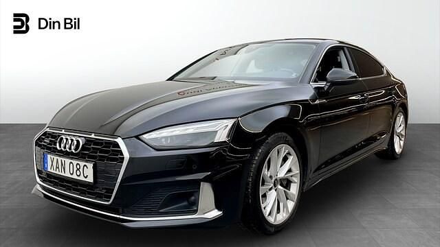 Svart Begagnad 2021 Audi A5 Sportback Advanced Plus Halvkombi | 299 000 kr (Superpris) - Bild 1/4