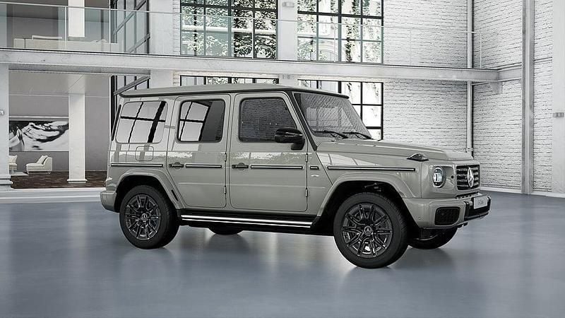 Grå Ny 2025 Mercedes G580 Edition 1 SUV | 1 969 050 kr - Bild 1/4