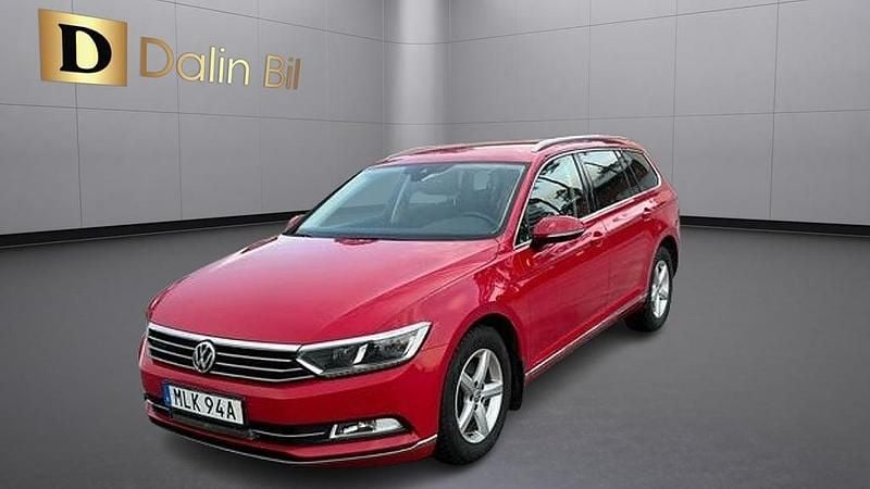 Röd Begagnad 2019 VW Passat Kombi | 189 000 kr (Bra pris) - Bild 1/4