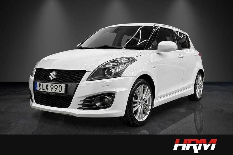 Vit Begagnad 2014 Suzuki Swift Sport Halvkombi | 89 900 kr (Marknadspris) - Bild 1/4