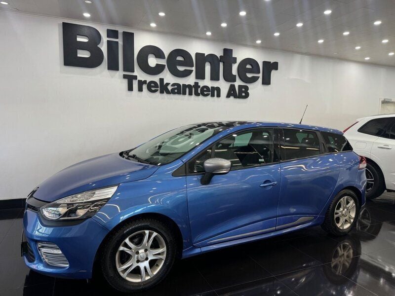 Blå Begagnad 2015 Renault Clio GrandTour GT Kombi | 104 900 kr (Marknadspris) - Bild 1/4