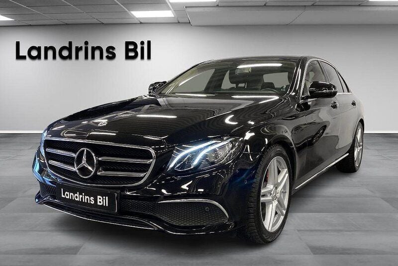 Svart Begagnad 2019 Mercedes E200 Avantgarde Sedan | 299 000 kr (Marknadspris) - Bild 1/4