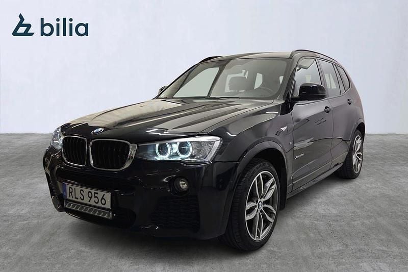 Svart Begagnad 2017 BMW X3 M Sport SUV | 229 900 kr (Marknadspris) - Bild 1/4