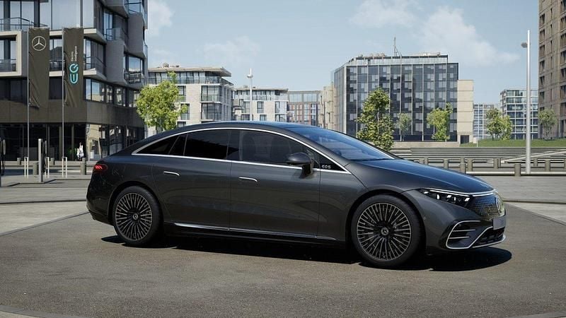 Grå Ny 2025 Mercedes EQS450+ Edition Sedan | 1 282 200 kr - Bild 1/2