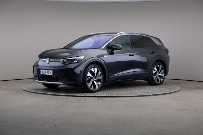 Mörkgrå Begagnad 2021 VW ID.4 Pro Performance SUV | 309 000 kr (Bra pris) - Bild 1/4