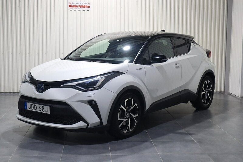 Vit Begagnad 2020 Toyota C-HR Edition SUV | 259 900 kr (Marknadspris) - Bild 1/4