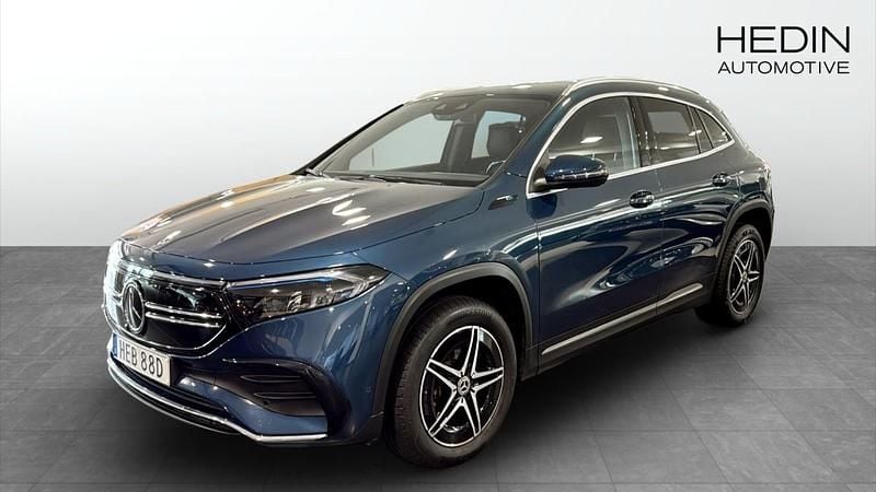 Svart Begagnad 2021 Mercedes EQA250 AMG SUV | 339 900 kr (Bra pris) - Bild 1/4