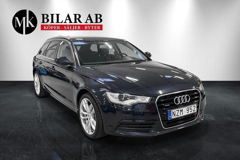 Begagnad Audi A6 Proline 204 HK (150 kW) 2013 Blå Kombi