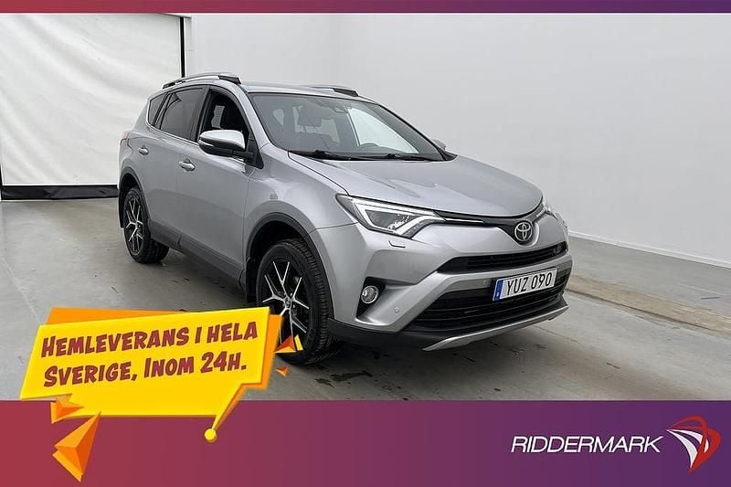 Silver Begagnad 2017 Toyota RAV4 Active SUV | 218 990 kr (Superpris) - Bild 1/3