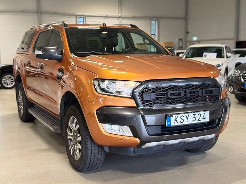 Begagnad Ford Ranger 200 HK (147 kW) 2018 Orange Pickup