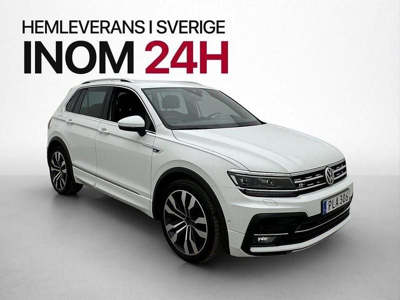 Begagnad VW Tiguan R-line 190 HK (139 kW) 2017 Vit SUV