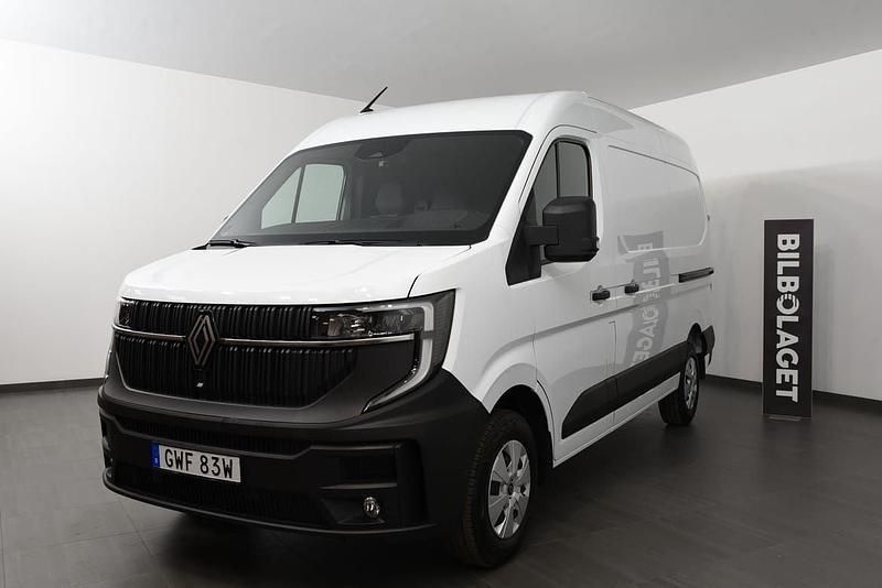 Vit Begagnad 2025 Renault Master Van | 539 800 kr - Bild 1/4