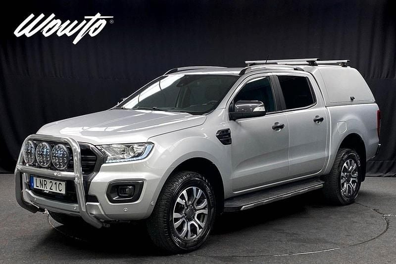 Grå Begagnad 2019 Ford Ranger Wildtrack Pickup | 379 800 kr (Marknadspris) - Bild 1/3