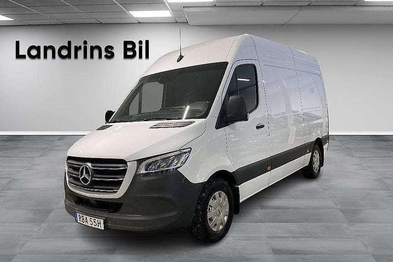 Arktisk vit Begagnad 2024 Mercedes Sprinter Van | 499 875 kr (Bra pris) - Bild 1/4