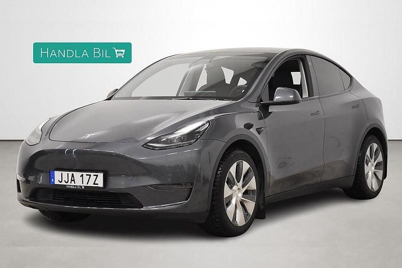 Begagnad Tesla Model Y Long Range AWD 378 kW (514 HK) 2023 Grå SUV