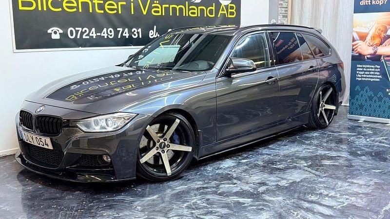Grå Begagnad 2013 BMW 330 M Sport Kombi | 229 900 kr - Bild 1/4
