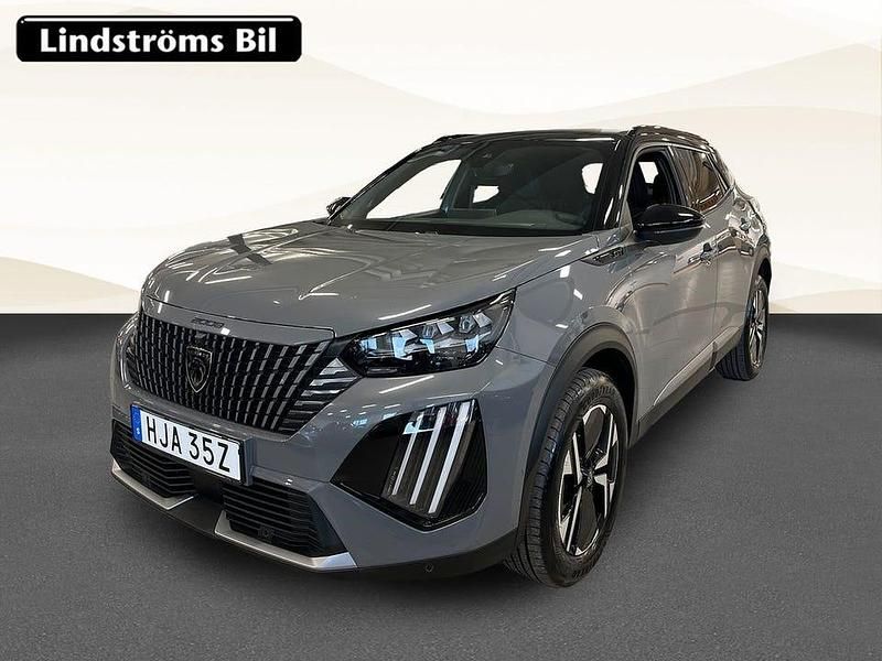 Grå Begagnad 2023 Peugeot 2008 GTi SUV | 259 000 kr (Marknadspris) - Bild 1/3