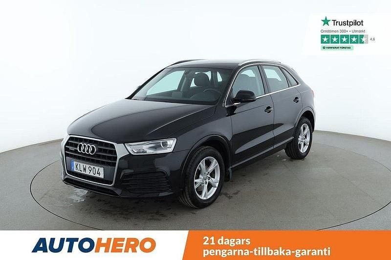 Svart Begagnad 2018 Audi Q3 Sport SUV | 206 000 kr (Superpris) - Bild 1/4