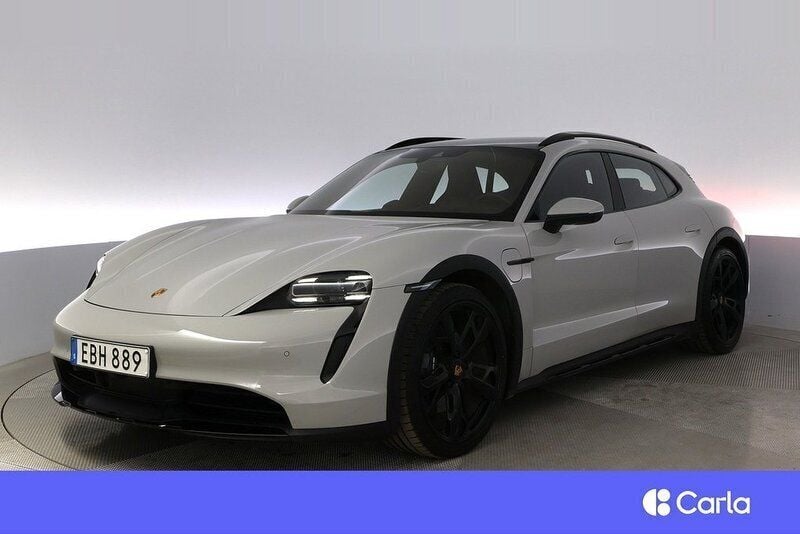 Null Begagnad 2023 Porsche Taycan Cross Turismo Sedan | 885 900 kr - Bild 1/4