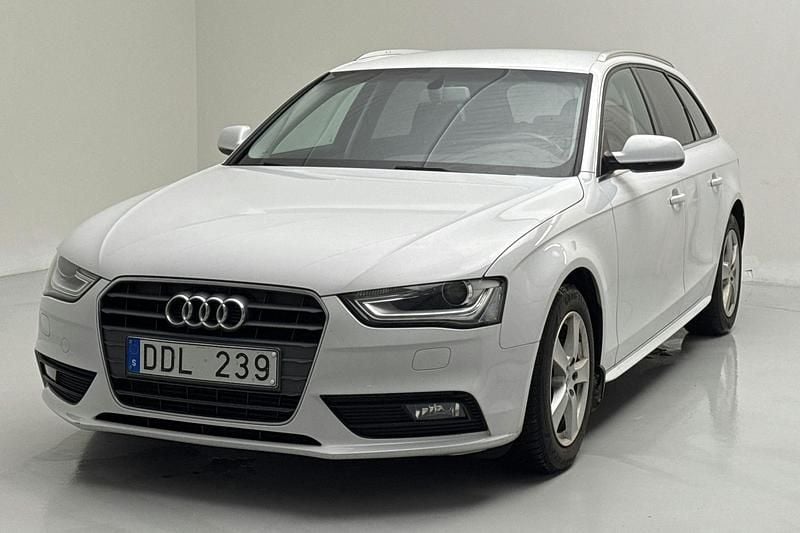 Vit Begagnad 2014 Audi A4 Kombi | 90 000 kr (Marknadspris) - Bild 1/4
