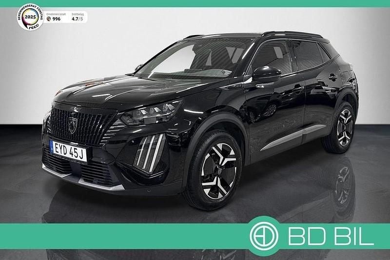 Svartmetallic Begagnad 2024 Peugeot 2008 GT SUV | 238 900 kr (Bra pris) - Bild 1/3