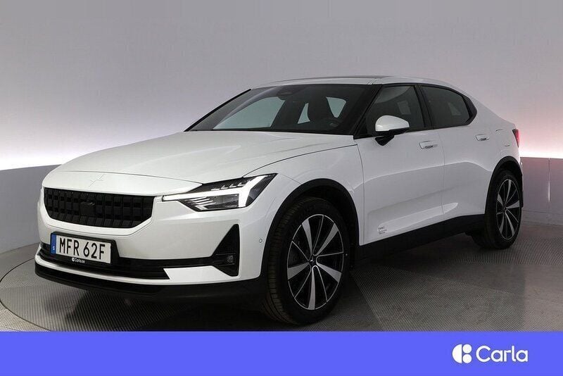 Vit Begagnad 2022 Polestar 2 Pilot-lite Sedan | 377 900 kr (Marknadspris) - Bild 1/4