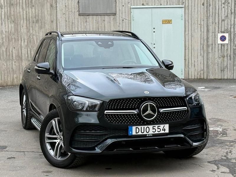 Begagnad Mercedes GLE350 AMG line 320 HK (235 kW) 2023 Grön