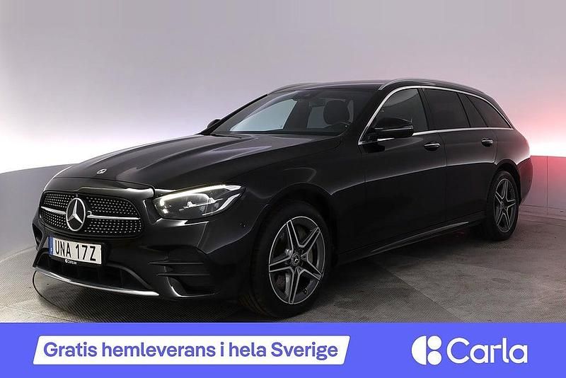 Begagnad Mercedes E300 AMG 306 HK (225 kW) 2022 Svart Kombi