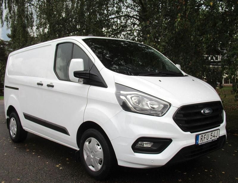 Vit Begagnad 2022 Ford Transit Custom Van | 275 000 kr (Lite dyr) - Bild 1/4