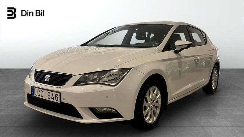 Vit Begagnad 2013 Seat Leon Style Kombi | 99 900 kr (Marknadspris) - Bild 1/4