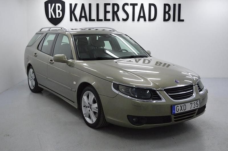 Begagnad Saab 9-5 Vector 185 HK (136 kW) 2008 Grön Kombi