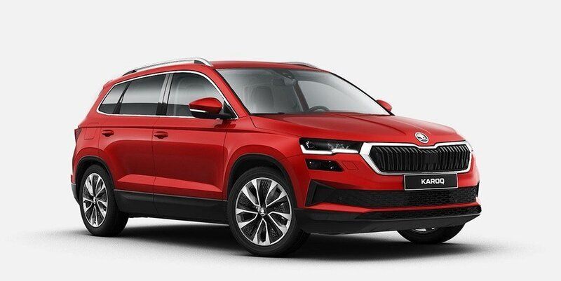 Röd Begagnad 2022 Skoda Karoq Style SUV | 449 900 kr - Bild 1/3