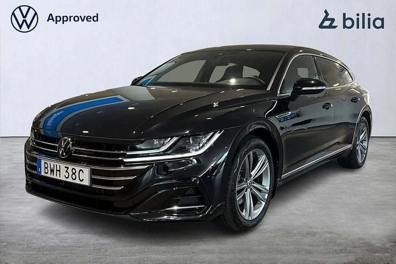 Deep black pearl Begagnad 2023 VW Arteon R-line Kombi | 379 900 kr (Marknadspris) - Bild 1/4