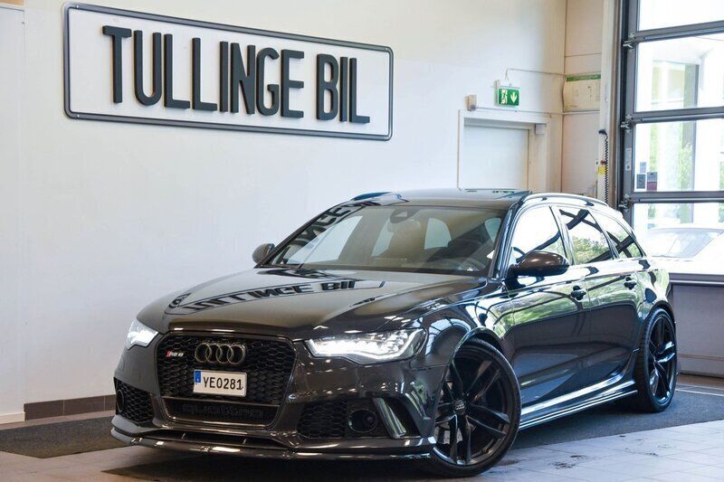 Svart Begagnad 2013 Audi RS6 Kombi | 519 900 kr (Marknadspris) - Bild 1/4