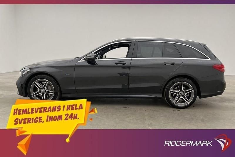 Grå Begagnad 2020 Mercedes C300 AMG Kombi | 254 900 kr (Marknadspris) - Bild 1/3