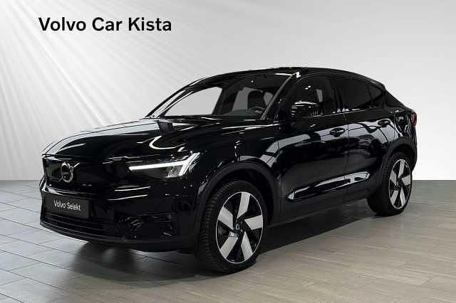 Svart Begagnad 2022 Volvo C40 Ultimate SUV | 374 900 kr (Bra pris) - Bild 1/3