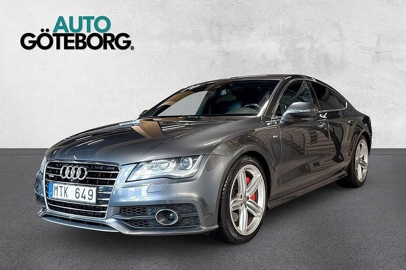 Grå Begagnad 2012 Audi A7 Sportback S-Line Halvkombi | 204 900 kr (Marknadspris) - Bild 1/3